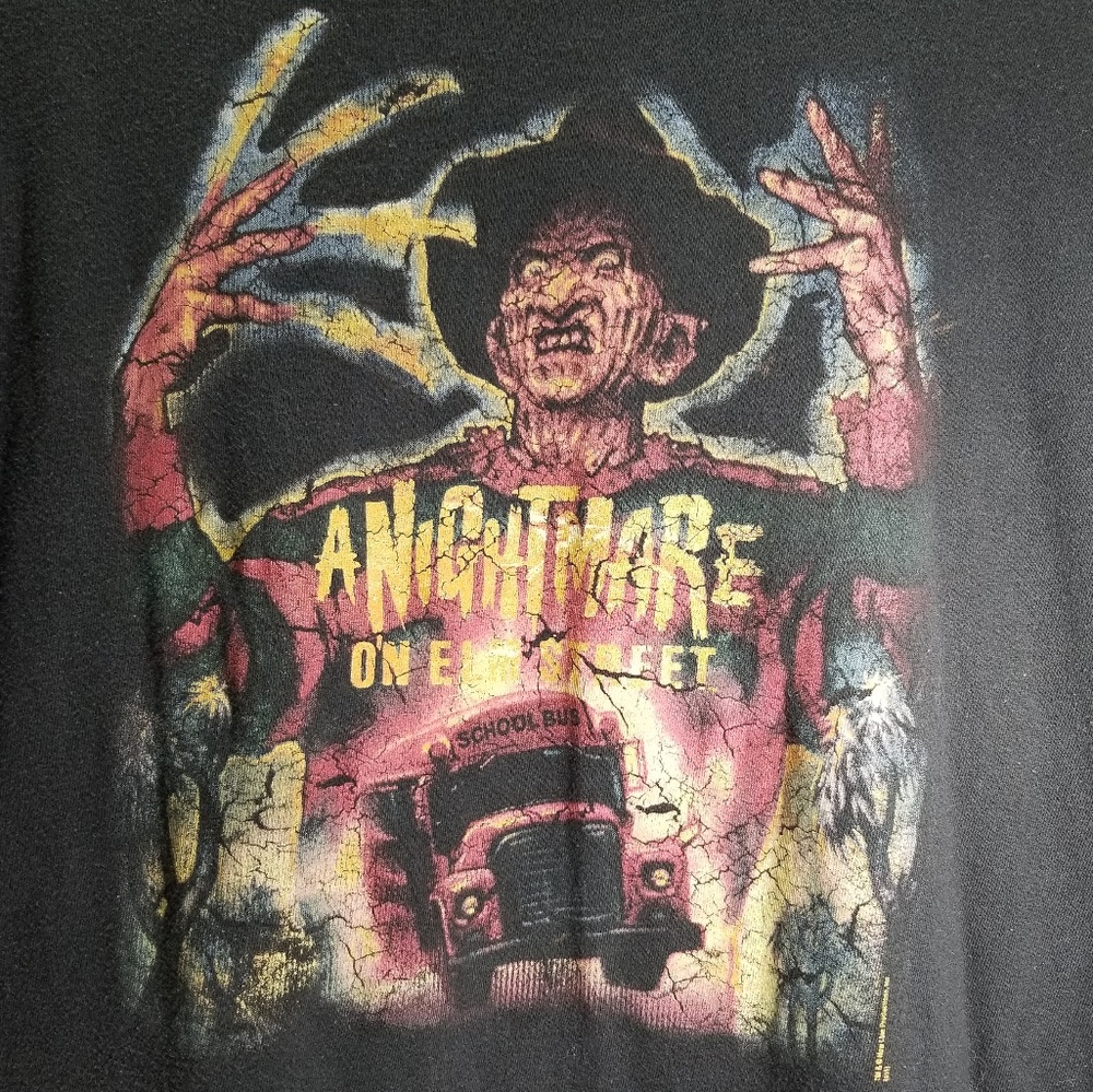 Nightmare On Elm Street Size L. Mens Freddy Krueg